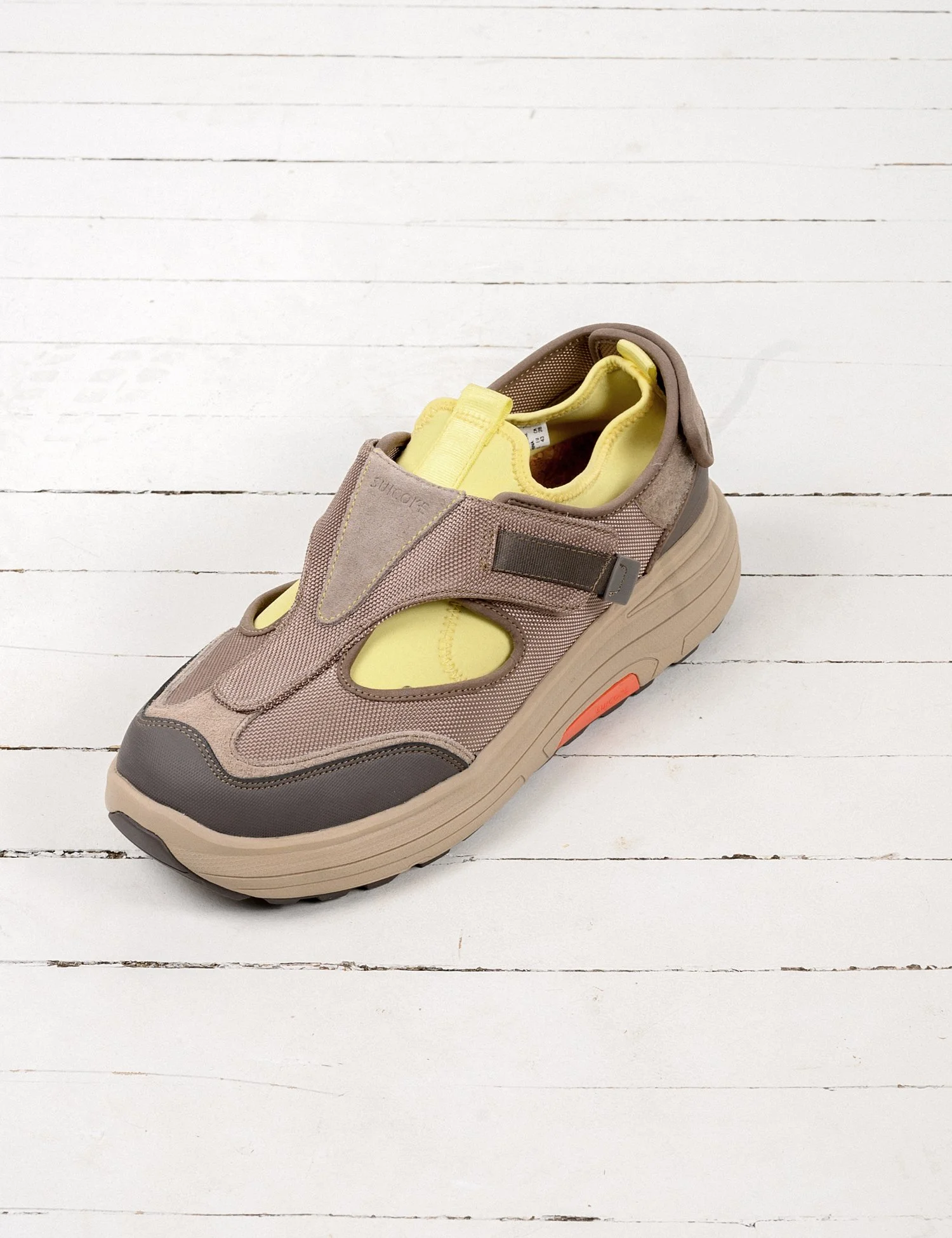 Suicoke - Tred (Beige/Yellow) — EQUIPMENT